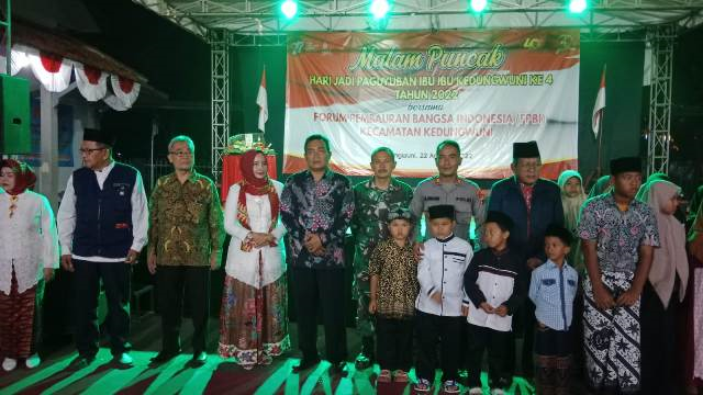 Malam Puncak Hari Jadi Paguyuban Ibu-Ibu Kecamatan Kedungwuni Bersama Forum Persaudaraan Bangsa Indonesia (FPBI)